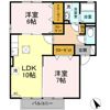 コンフォートハイツ B棟の間取り画像
