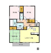 リヴェールタウン赤松 C棟の間取り画像