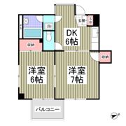 ニューパレス馬橋の間取り画像