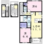 ホワイトメゾン 桜の間取り画像