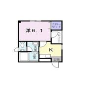 ラフィネ カヤマ Ⅱの間取り画像