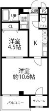 リベルテの間取り画像