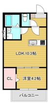 Crecia前原駅前の間取り画像