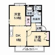 ヴァリュージュ B棟の間取り画像