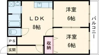 レオハイム高塚の間取り画像