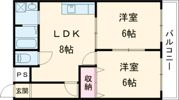 レオハイム高塚の間取り画像