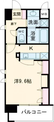 KAISEI新神戸第2の間取り画像