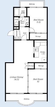 PLENDY馬橋の間取り画像