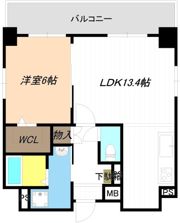 ボワドブローニュの間取り画像