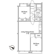 ガーデンハウス千歳船橋の間取り画像