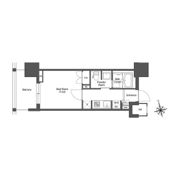 LIBR GRANT 西新宿EASTの間取り画像