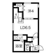 F-HOUSE発寒の間取り画像
