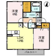 Rose Villa(ﾛｰｽﾞｳﾞｨﾗ) A/B/Cの間取り画像