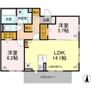 ヘリテージの間取り画像