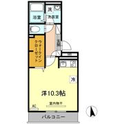 ウエスト ヴィレッジⅡ A棟の間取り画像