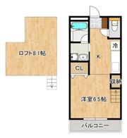 ウッディーコート筑紫野の間取り画像