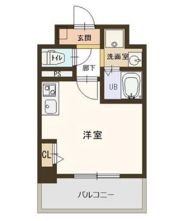 グリシーヌ桜町の間取り画像