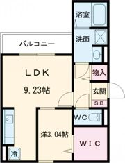 アイリープラザ上ノ丸の間取り画像