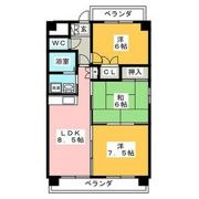 ラ・ミノールの間取り画像