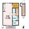 コンフォート南花沢の間取り画像