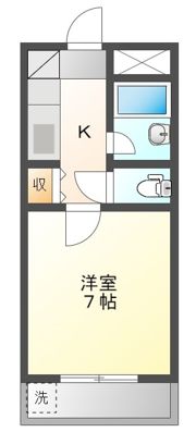 フィール2番館の間取り画像