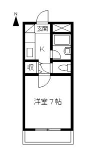 フィール2番館の間取り画像