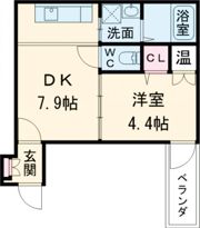 F asecia KOBEの間取り画像
