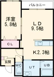 エアレンデル港町の間取り画像