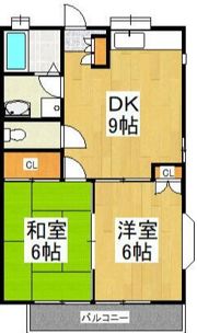 ウインベルBの間取り画像