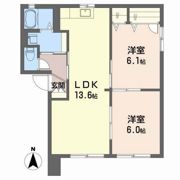 エクセルシエール竹島の間取り画像