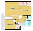 スカイコート松岡の間取り画像