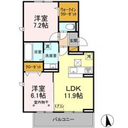 コンフォールクレールの間取り画像