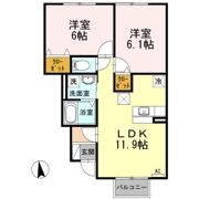 グランモア茜部の間取り画像