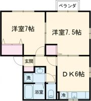 グランフォーレBの間取り画像