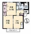 第二双葉ハイツ B棟の間取り画像