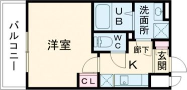 クオーレ神戸山手の間取り画像