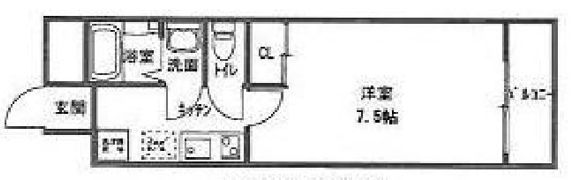 G・F二条城の間取り画像