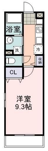 Comme moi （コムモア）の間取り画像