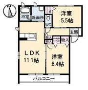 グランドレガシー A棟の間取り画像