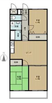 ボヌール葵の間取り画像