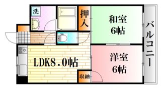 クリオールの間取り画像