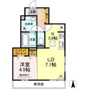レジェンド口田南の間取り画像