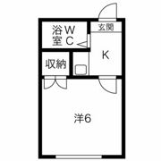 エスポワール左京山の間取り画像