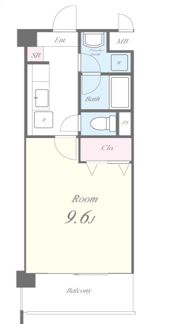 フランディルりんくうの間取り画像