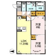 グランメゾン朝倉の間取り画像