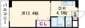 ロゼ3の間取り画像