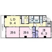 サンシャイン中川の間取り画像