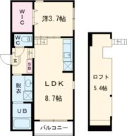 アンジュールの間取り画像