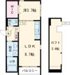 アンジュールの間取り画像