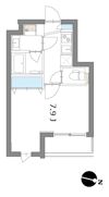 アリシアコート多摩川の間取り画像